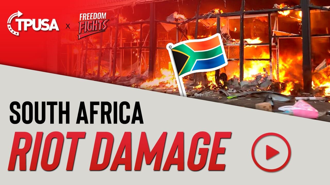 South Africa Riot Damage