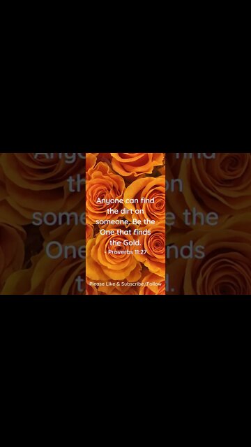 Find the Gold in Others