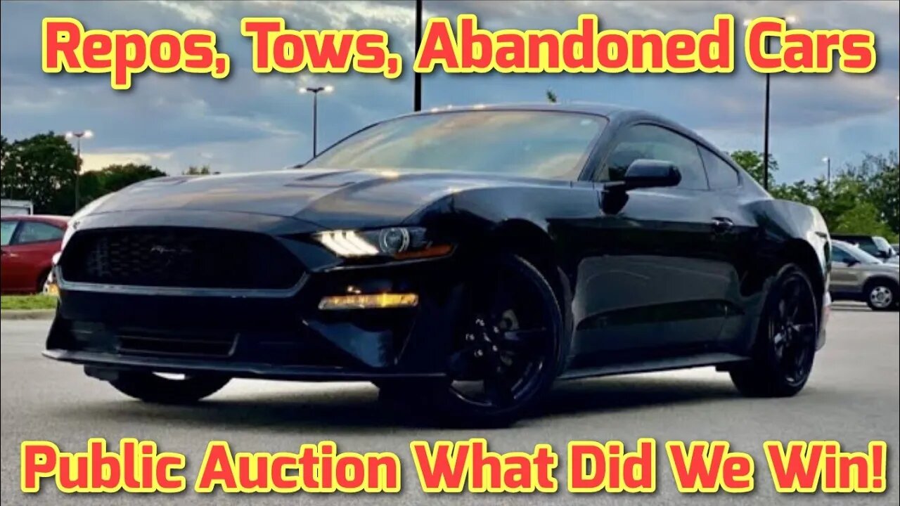 Public Auction Live Bidding, Repos, Tow's, Abandoned Cars Cheap