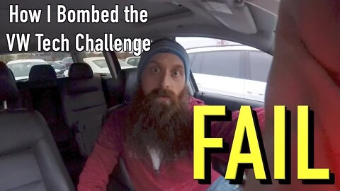 How I FAILED The VW Tech Challenge