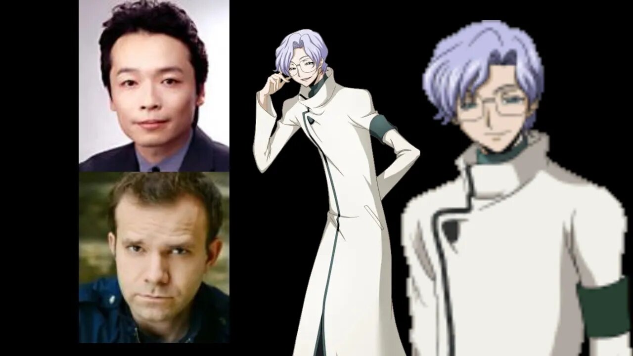 Anime Voice Compariso- Lloyd Aspund (Code Geass)