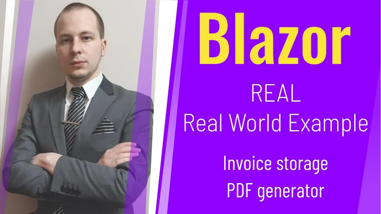 Building a PDF invoice generator and storage platform with server-side Blazor