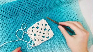 🧶Absolutely for beginners crochet Simply Granny Square