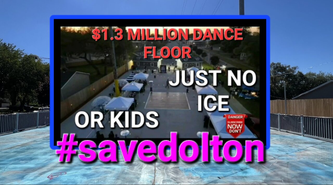 Tiffany Henyard's $1.3million dance floor. No ICE RINK