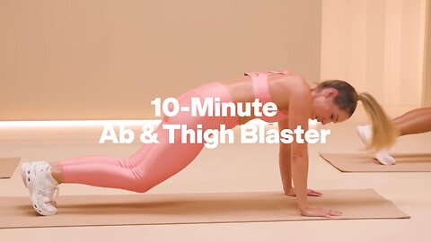 10-Minute Ab & Thigh Blaster | Natalie White