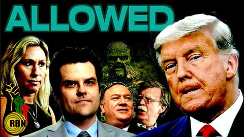 When Truth is ALLOWED to Create Conspiracy | Donald Trump, Gaetz & MGT are NOT Fighting the Swamp