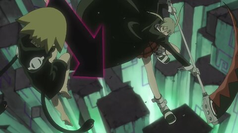 Soul Eater - Maka, Crona, and Marie vs Medusa and Stein