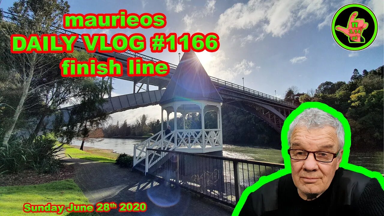 maurieos DAILY VLOG #1166 finish line