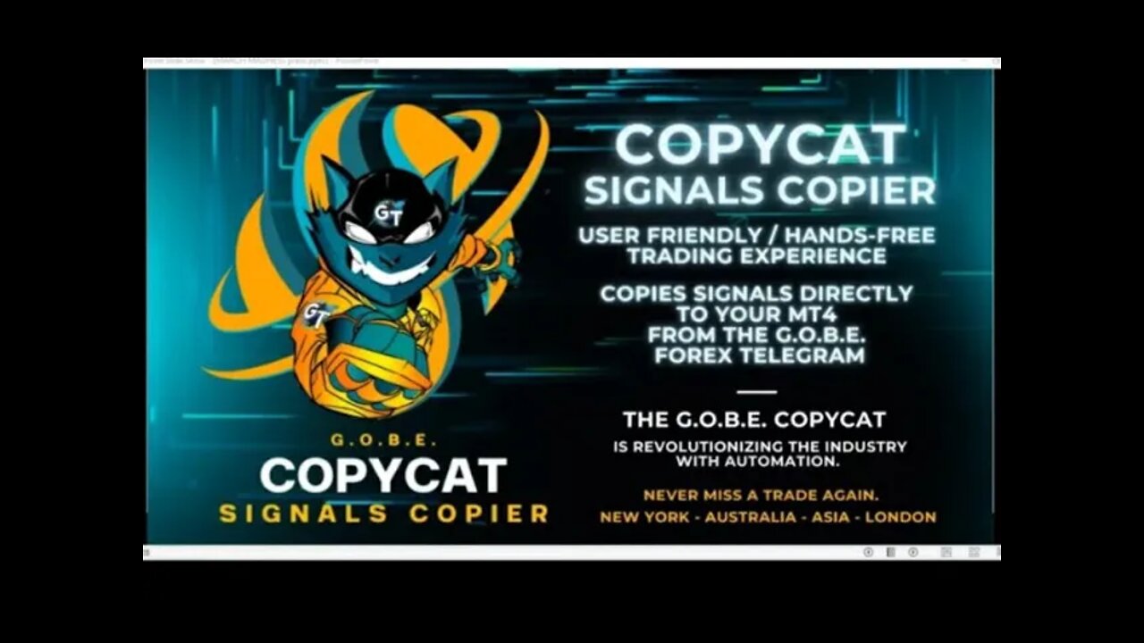 GOBETRADEHOUSE/Forex Copy Cat- 100% HANDS FREE ✋ 🙌