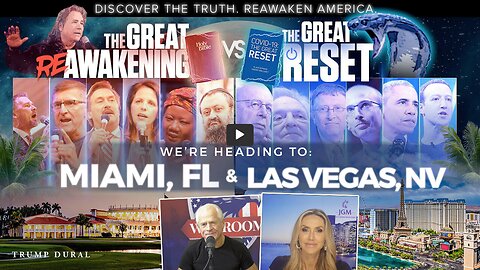 Lara Trump | Lara Trump & Peter Navarro Join the ReAwaken America Tour As Momentum Builds!!! 684 Tickets Remain for ReAwaken TRUMP Doral Miami, FL (May 12th & 13th) + Tickets Now On Sales for Las Vegas (Aug. 25th & 26th)