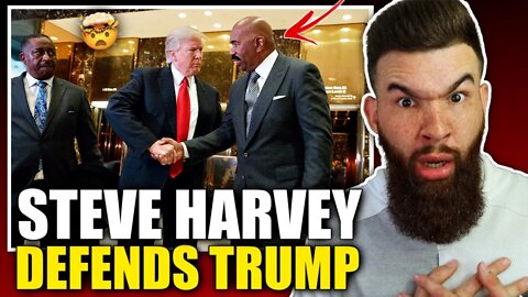 Steve Harvey on the Donald Trump Visit