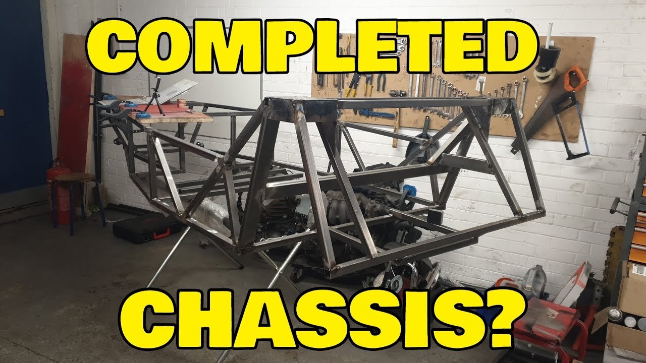 Locost 7 Kit Car FULL BUILD!! - Episode 10 - FINISHING THE FRAME!