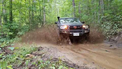 Splashing in some mud