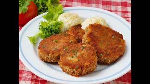 Сочные и нежные котлеты по-селянски! Рецепт Chicken cutlets
