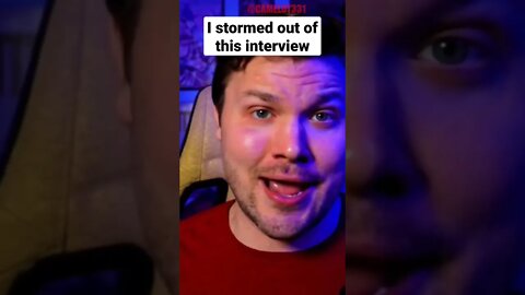 I Stormed Out Of This Interview #shorts
