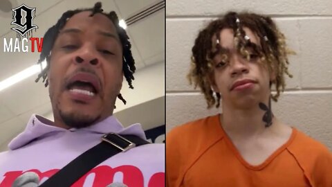 'He Goin To Prison' T.I. Reacts To Son King's Latest Run In With The Law! 🚔