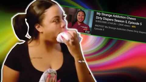 "I'm Addicted To Eating Diapers"!!!