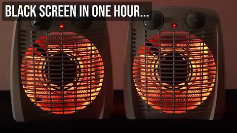 Twin fan heater sounds for easy sleep. 😴