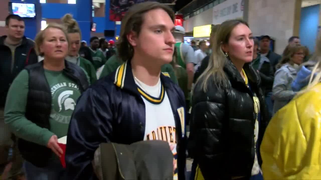 Marquette fans disappointed with loss but optimistic about next season