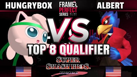 FPS5 Online - Liquid | Hungrybox (Jigglypuff) vs. Albert (Falco) - Melee Top 8 Qualifier