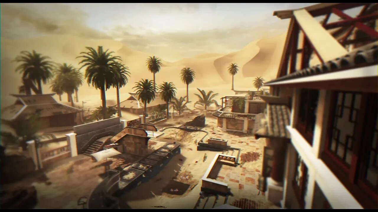 Mirage Call of Duty Black Op2 MP Map Gameplay