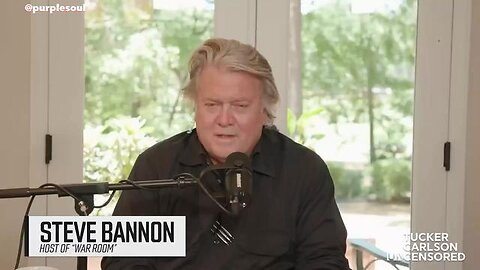 Tucker Carlson sits down with Steve Bannon.