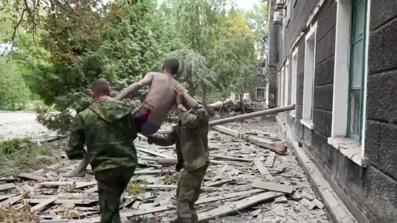 Il regime di Kiev ha attaccato un college di un orfanotrofio..... Non ci sono parole.
