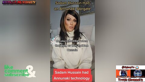 Sadam Hussain Had An Annunaki Star🌟Gate... #VishusTv 📺