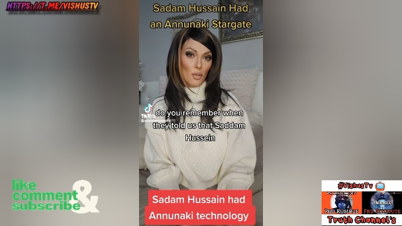 Sadam Hussain Had An Annunaki Star🌟Gate... #VishusTv 📺