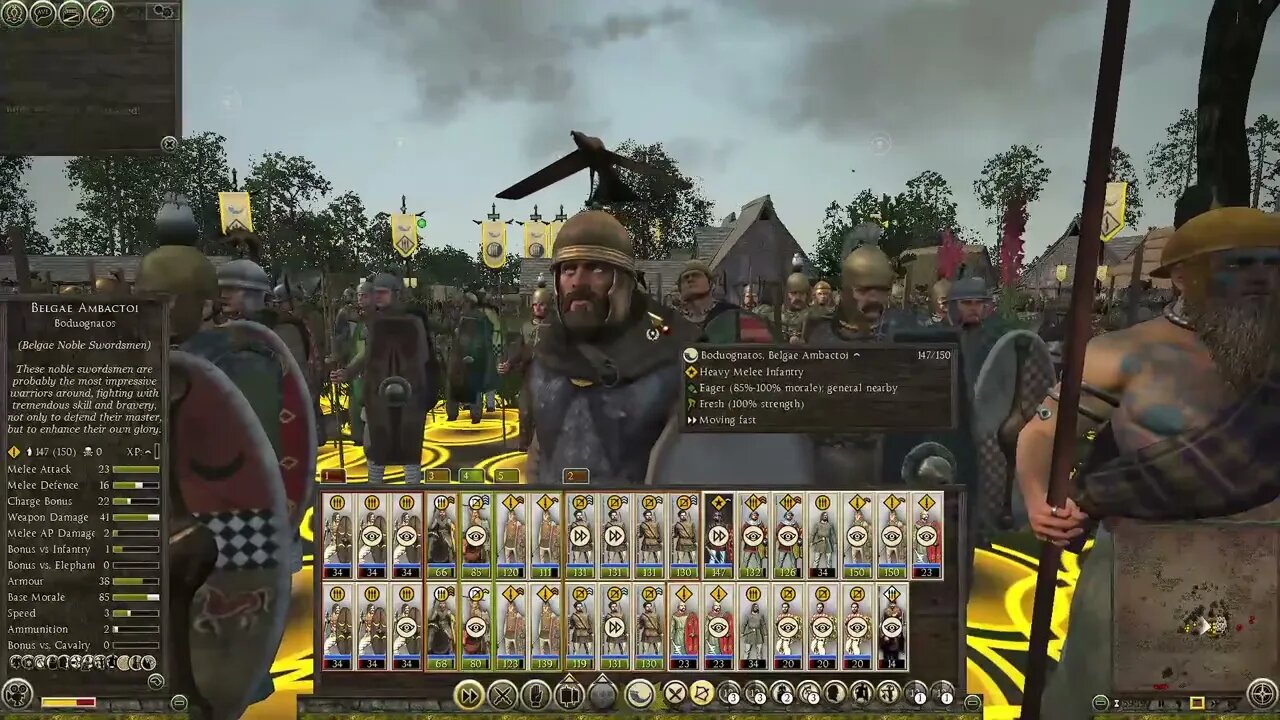 To Destroy Rome: Caesar in Gaul Part 8- The Weak Fall Before Us