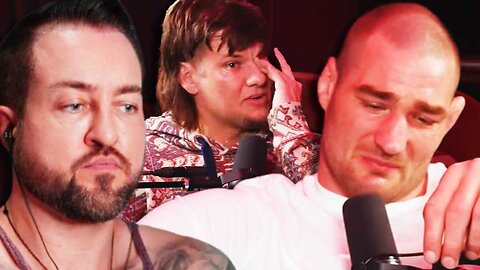 UFC Champion in Tears Sharing Traumatic Childhood on Theo Von Podcast