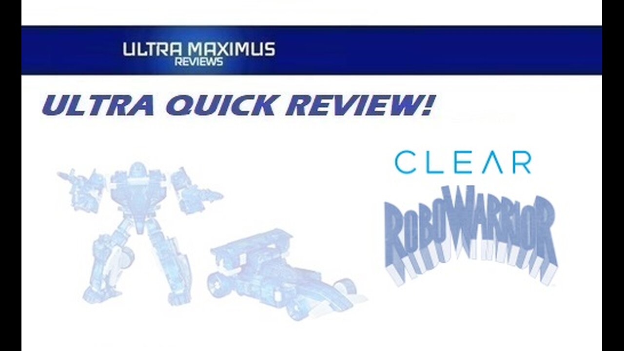 🔥 Ultra Quick Review Clear RoboWarrior | 3rd Party Stealth Mirage