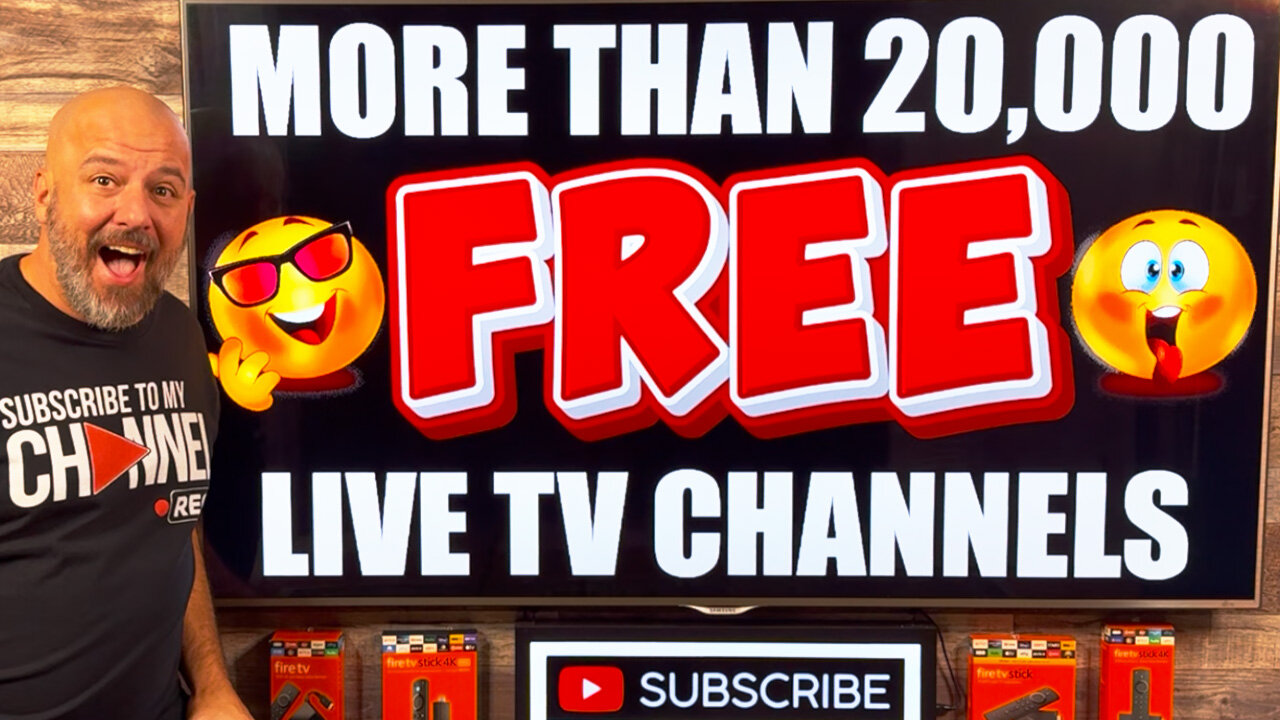 Over 20,000 FREE LIVE TV CHANNELS