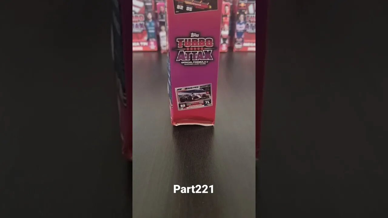 Topps Turbo Attax 2022 F1 Formula1 epic trading card opening best exclusive unboxing FRENCH GP2022