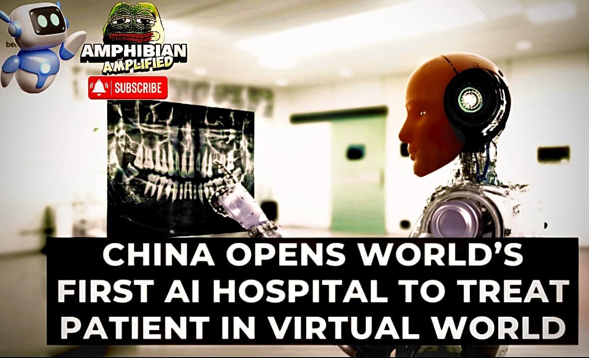 World’s first AI hospital unveiled in China with robot doctors who ‘can treat 3,000 patients A DAY