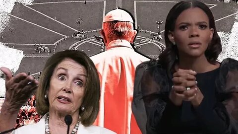 The pope has gone woke! Pelosi office to be rekeyed!! Candice Owens claps back at haters