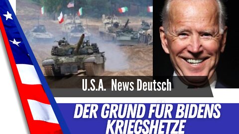 Warum Joe Biden Kriegshetze betreibt.