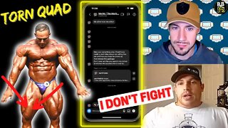 Martin Fitzwater Tore Quad - Afraid of Andrew Jacked's Comments