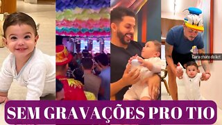 MIGUEL FOI VISITAR CARLINHOS MAS NÃO QUIS GRAVAR | SÓ FOTOS