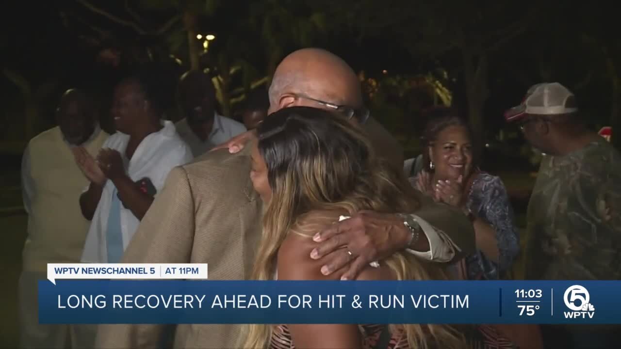 Hit-and-run victim in Boynton Beach 'fighting' at Delray Medical Center