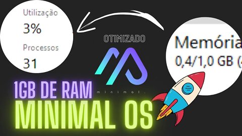 WINDOWS 10 SUPER LEVE | PARA PC FRACO 1GB DE RAM | ÓTIMO PARA JOGOS X86 OTIMIZADO.