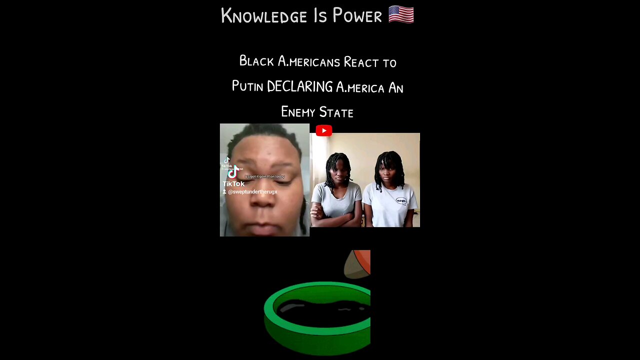 Black Americans React to Putin DECLARING America An Enemy State