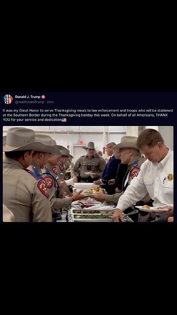 TRUMP❤️🇺🇸🥇🤳TAKE HISTORIC PHOTO WITH LAW ENFORCEMENT🤍👮‍♂️TEXAS TROOPERS💙🇺🇸📸👨‍🚀⭐️