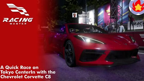 A Quick Race on Tokyo CenterIn with the Chevrolet Corvette C8 | Racing Master