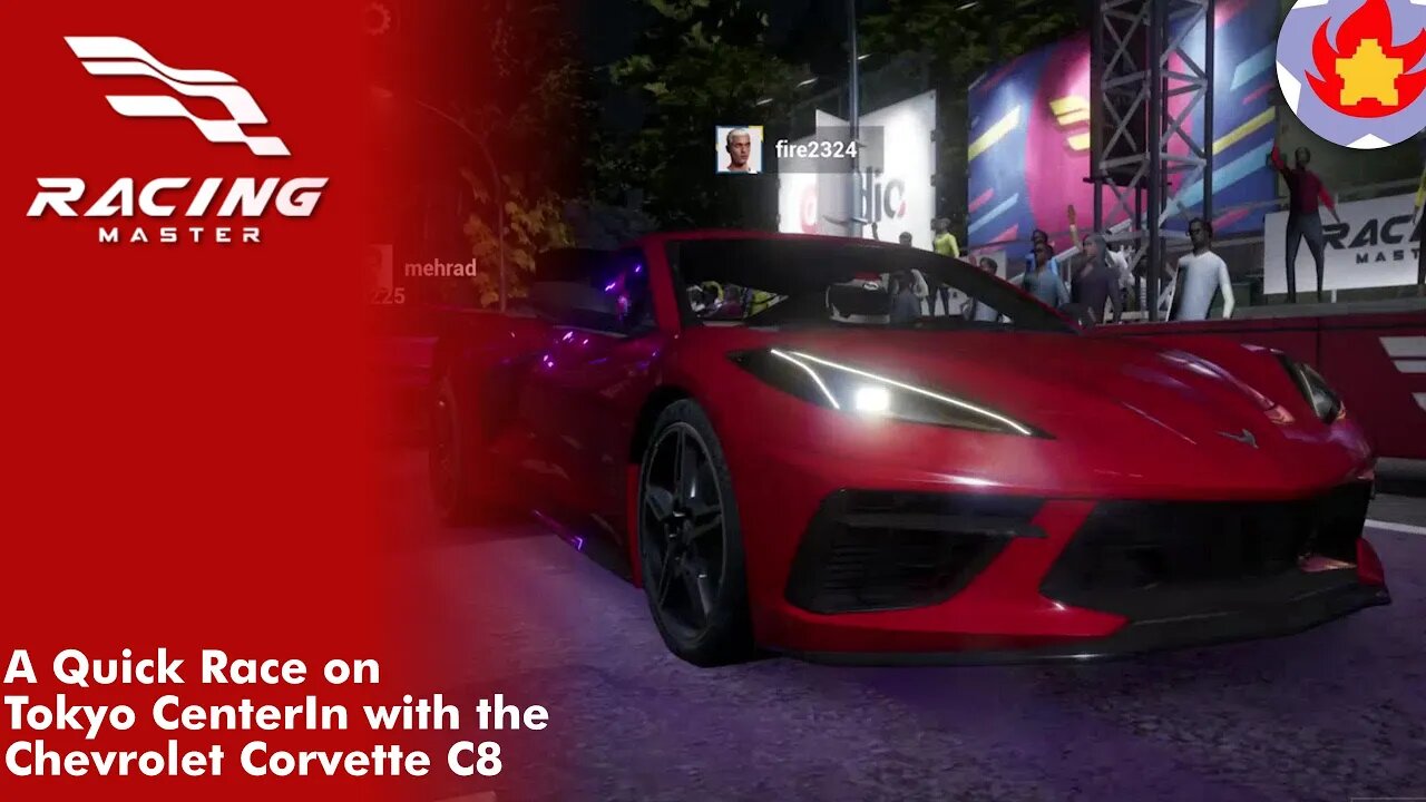 A Quick Race on Tokyo CenterIn with the Chevrolet Corvette C8 | Racing Master