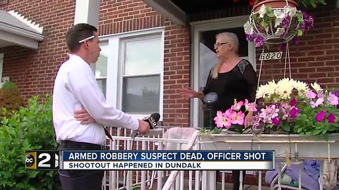 Witness: I watched him die from my front porch