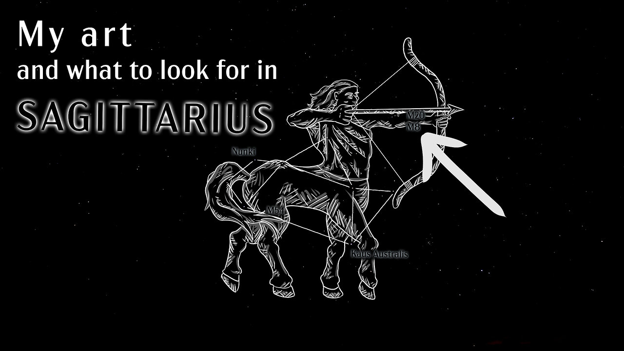 Drawing and Learning about the Constellation Sagittarius