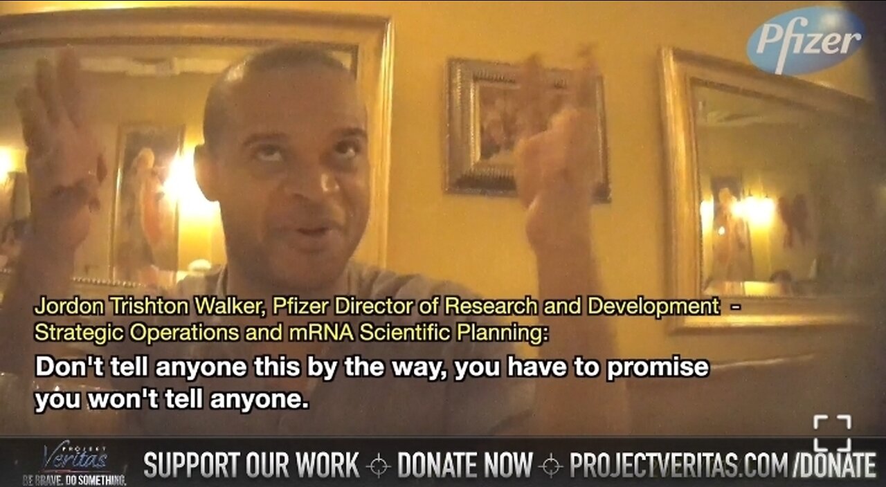 Create a problem create a solution. The cash cow of Pfizer exposed with Project Veritas.
