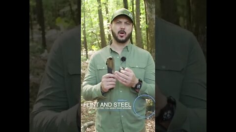 Make Fire With FOLDING SAW #shorts