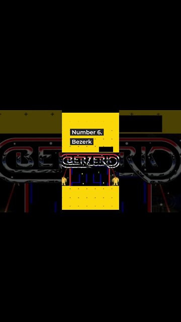 Top 10 Games of 1980 | Number 6: Bezerk #shorts